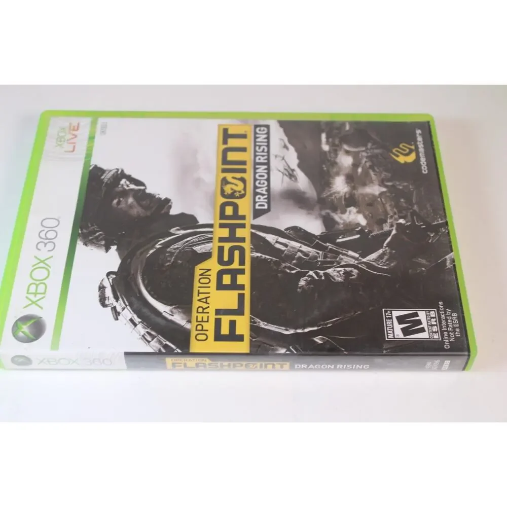 Operation Flashpoint: Dragon Rising (Microsoft Xbox 360, 2009) Authentic, Tested